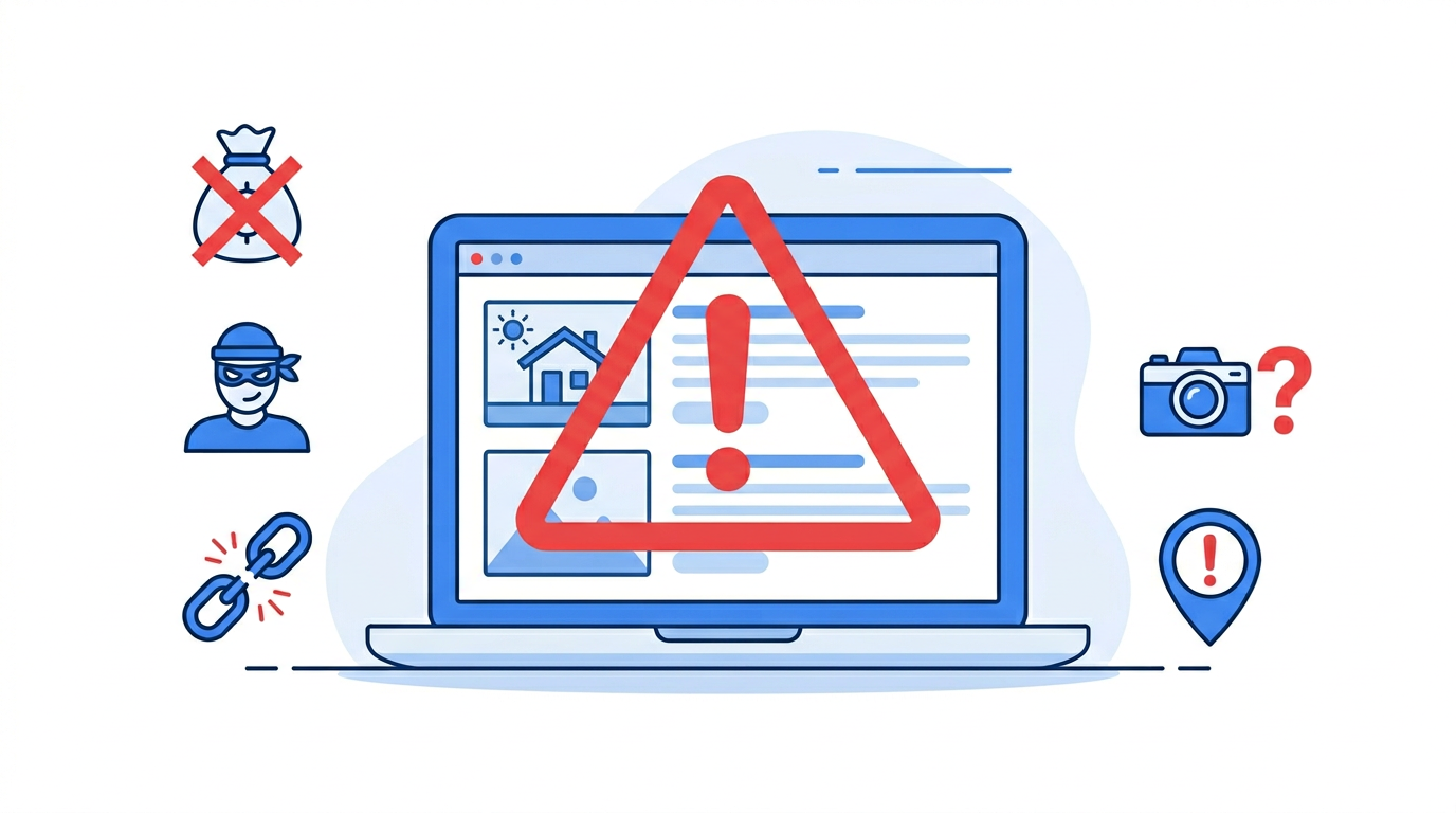 5 varovných signálů podvodného inzerátu na pronájem